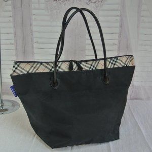 BURBERRY Nova Check Tote Bag